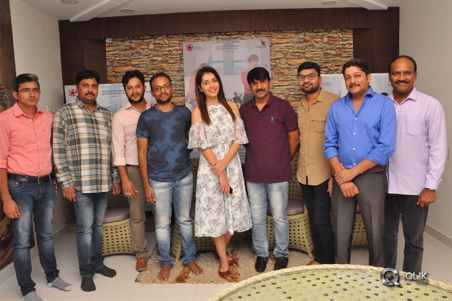 Jambalakidi-Pamba-Movie-Lyrical-Video-song-Launch-by-Raasi-Khanna